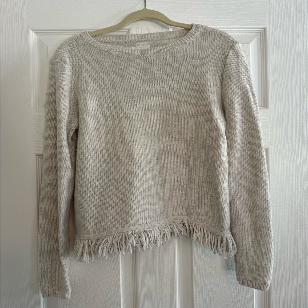 Lou & Grey Fringed Sweater